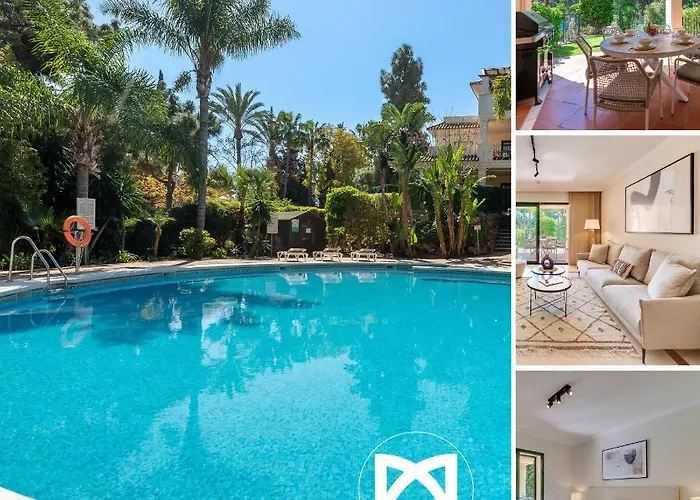 Vacation Marbella I El Palmeral, Top Location, Ground Floor Apt, Newly Furnished